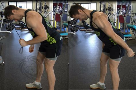 How To Do A SINGLE ARM CABLE TRICEP KICKBACK